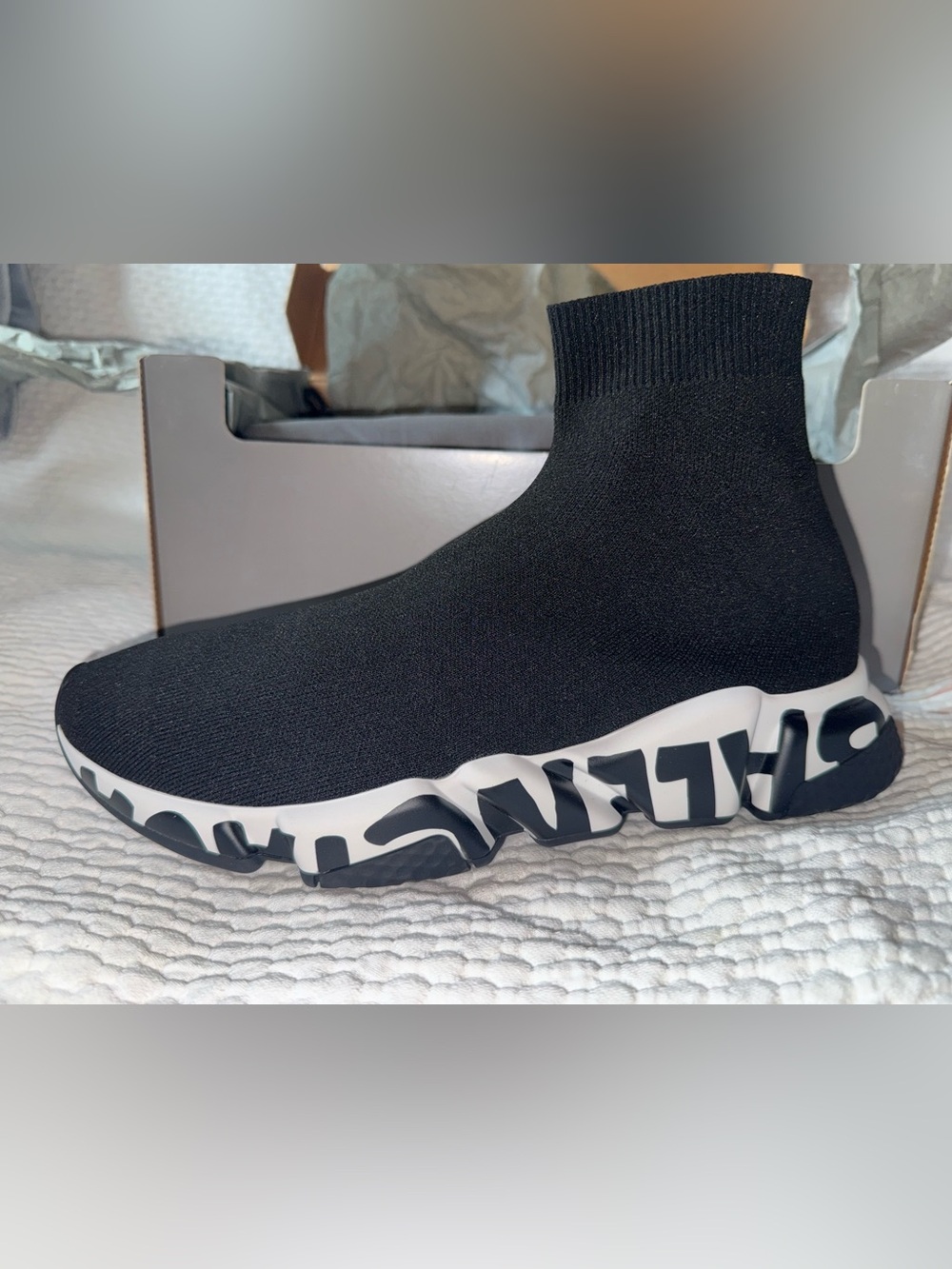 Balenciaga SpeedLT Graffiti Logo